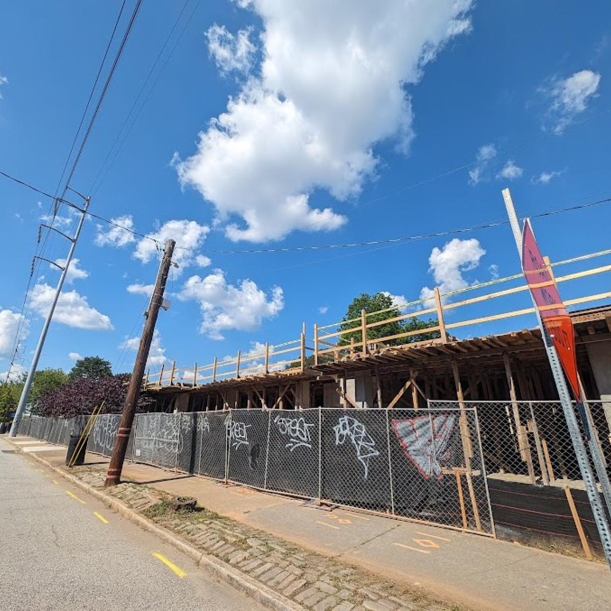 Another Old Fourth Ward development begins vertical climb
